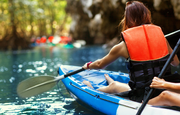 kayaking